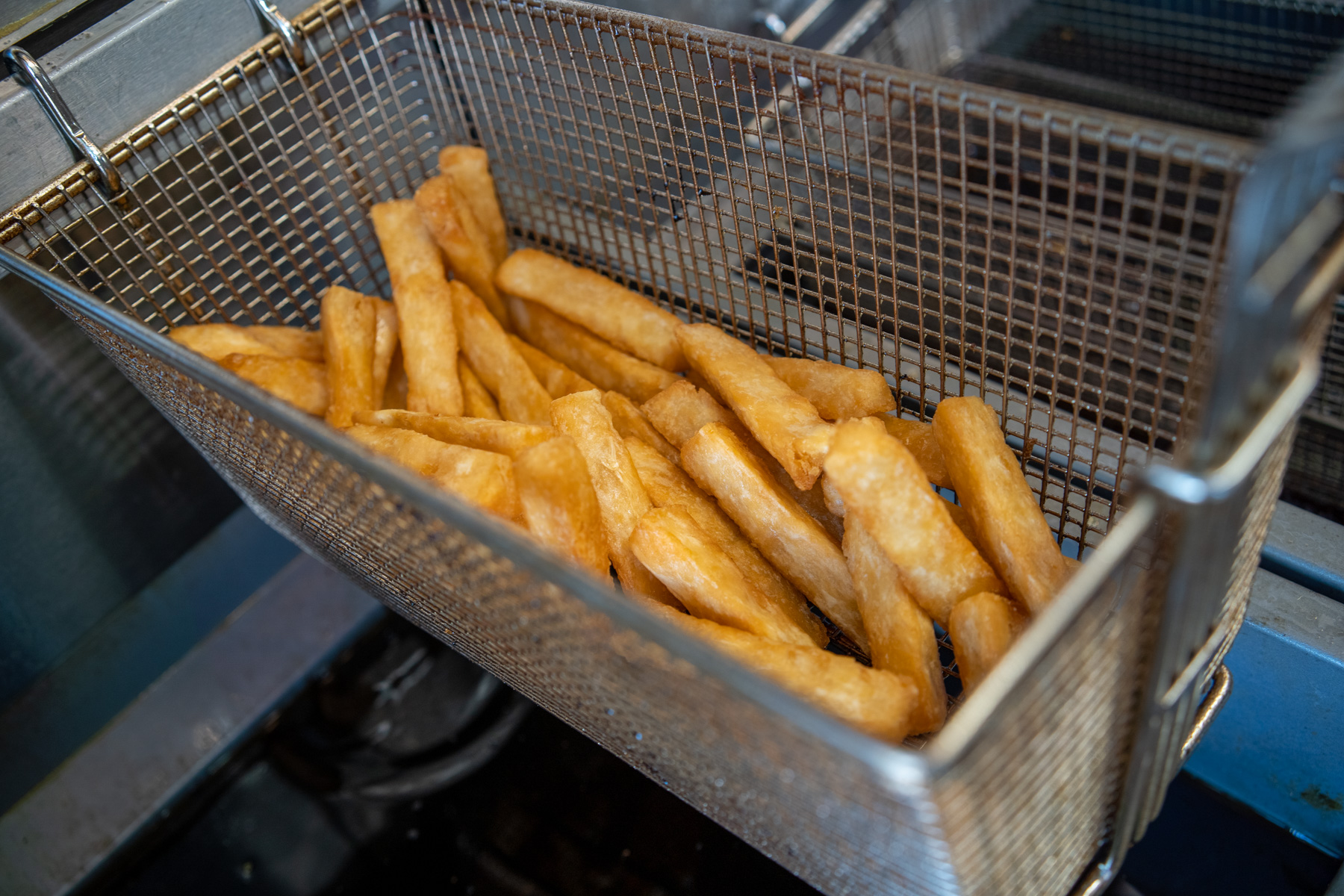 Basket of yuca fries